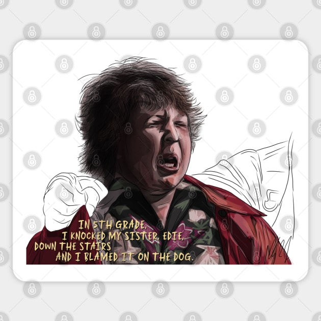 The Goonies: in 5th grade Sticker by 51Deesigns